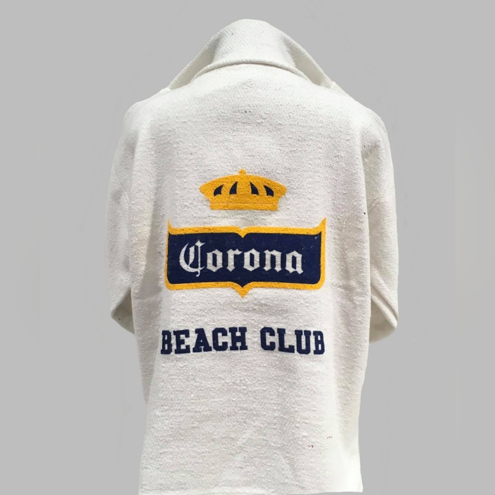 NEW Corona Beach Club Men's Cream Sweater - Picture 2 of 10